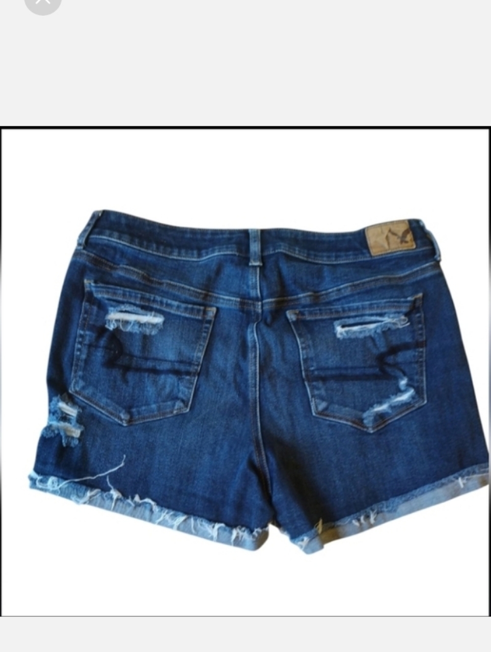 American Eagle Outfitters Dark Blue Jean Shorts